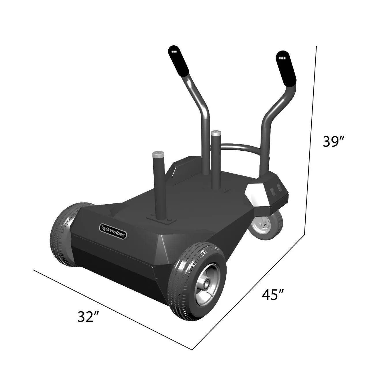 BodyKore Smart Sled Pro - Advanced Training Sled for Ultimate Performance