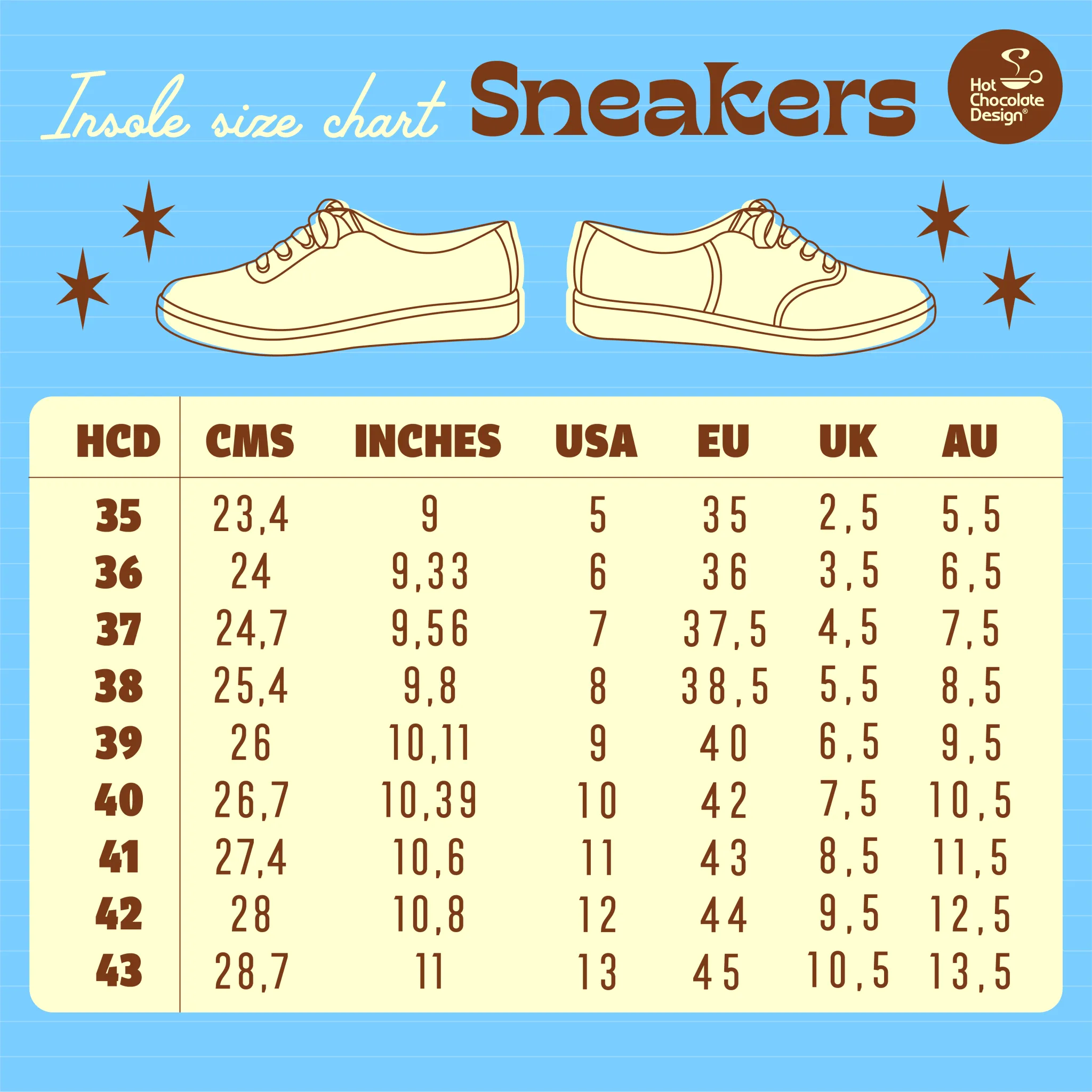 Chocolaticas® SADDLE Sneakers