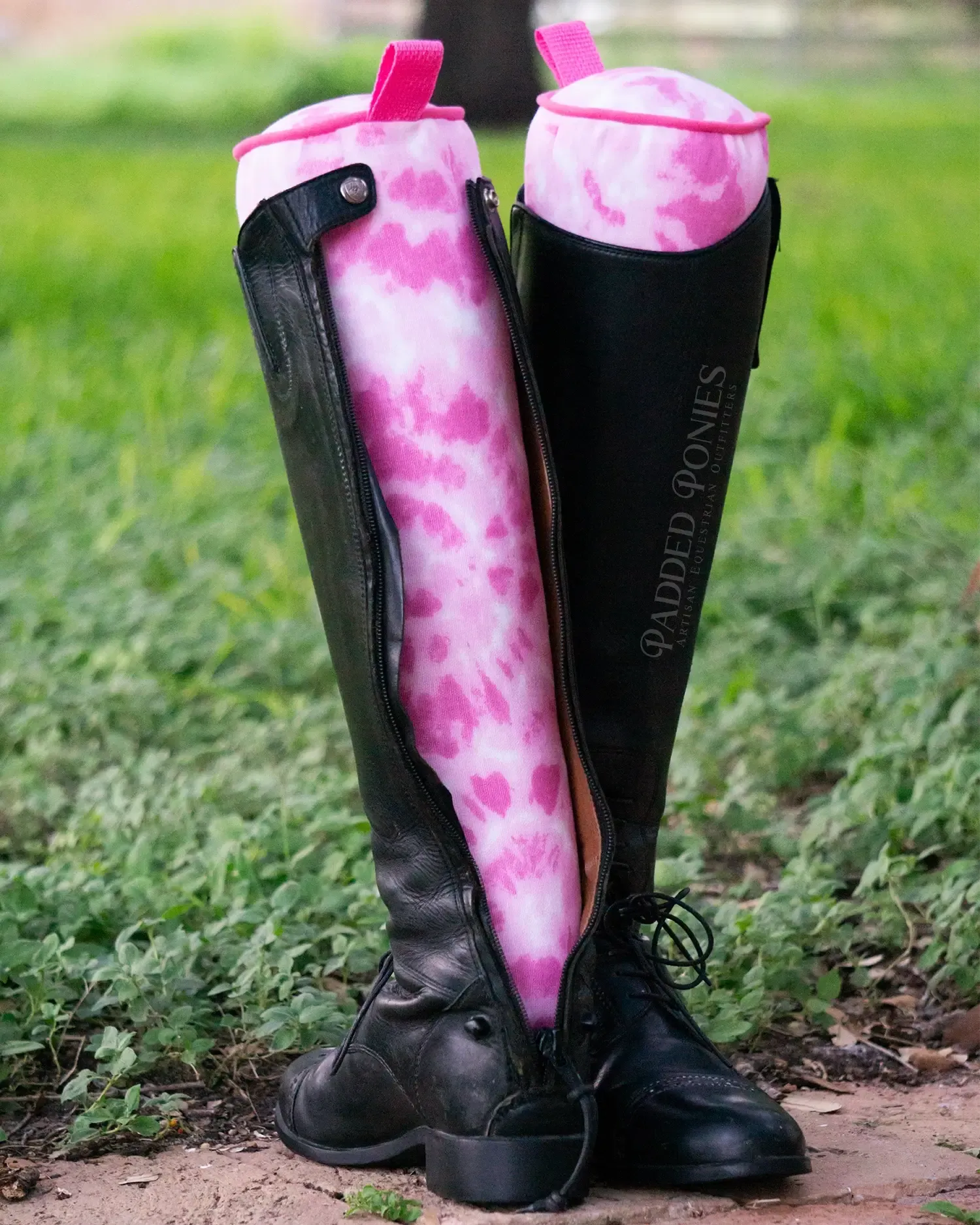 Custom Tie Dye Tall Boot Trees