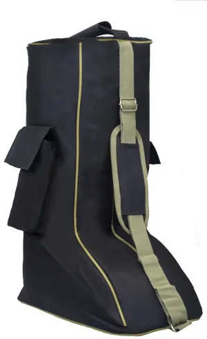 Derby Originals 600D Nylon Padded Tall English Riding Boot Carry Bag - Available in Multiple Colors