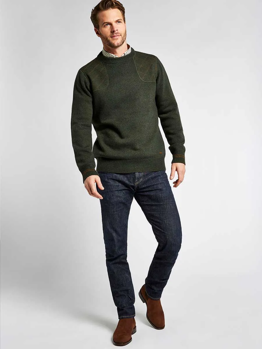 DUBARRY Clarinbridge Crew Neck Sweater - Men's - Olive