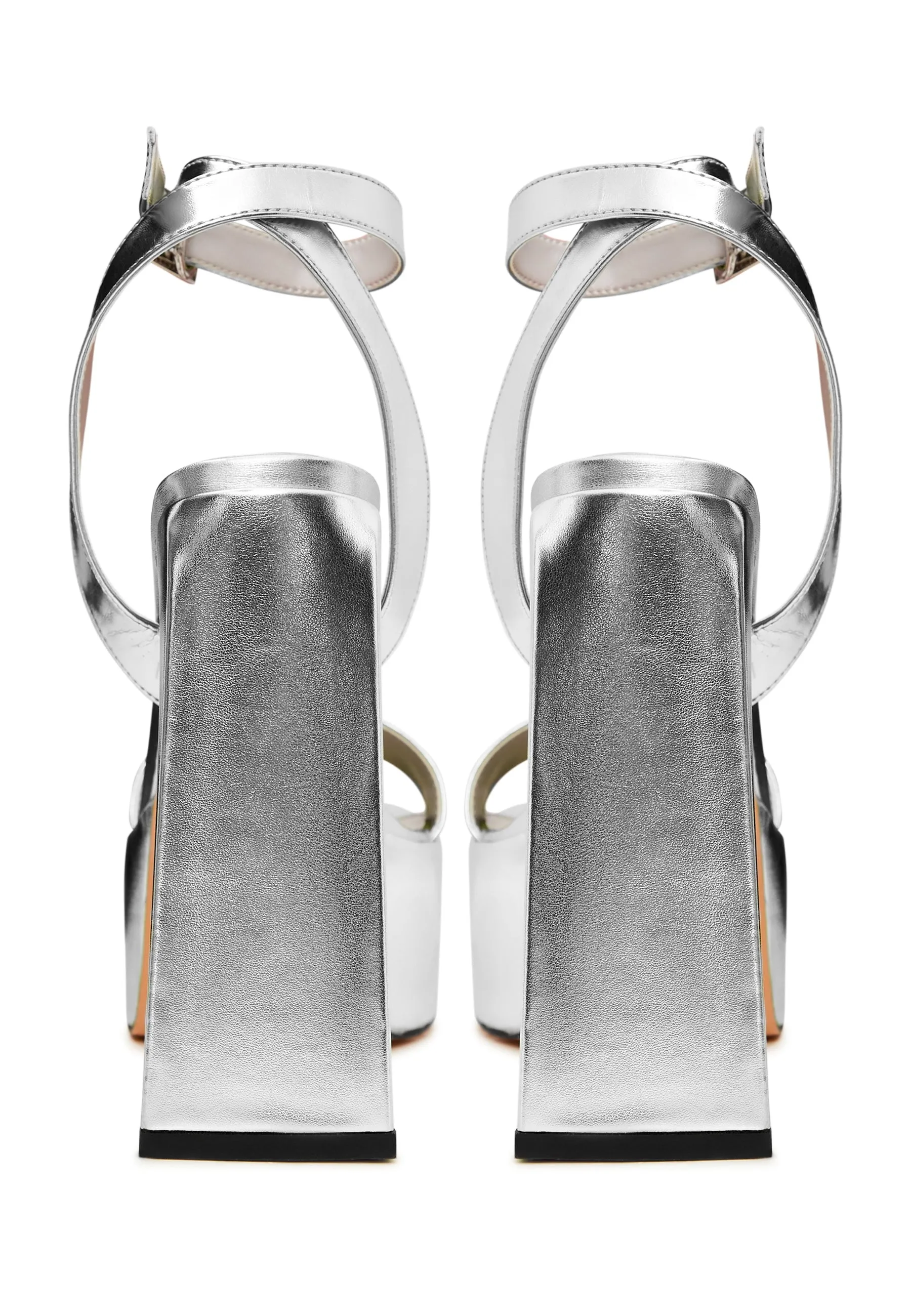 Elevated Elegance Sandals - Silver