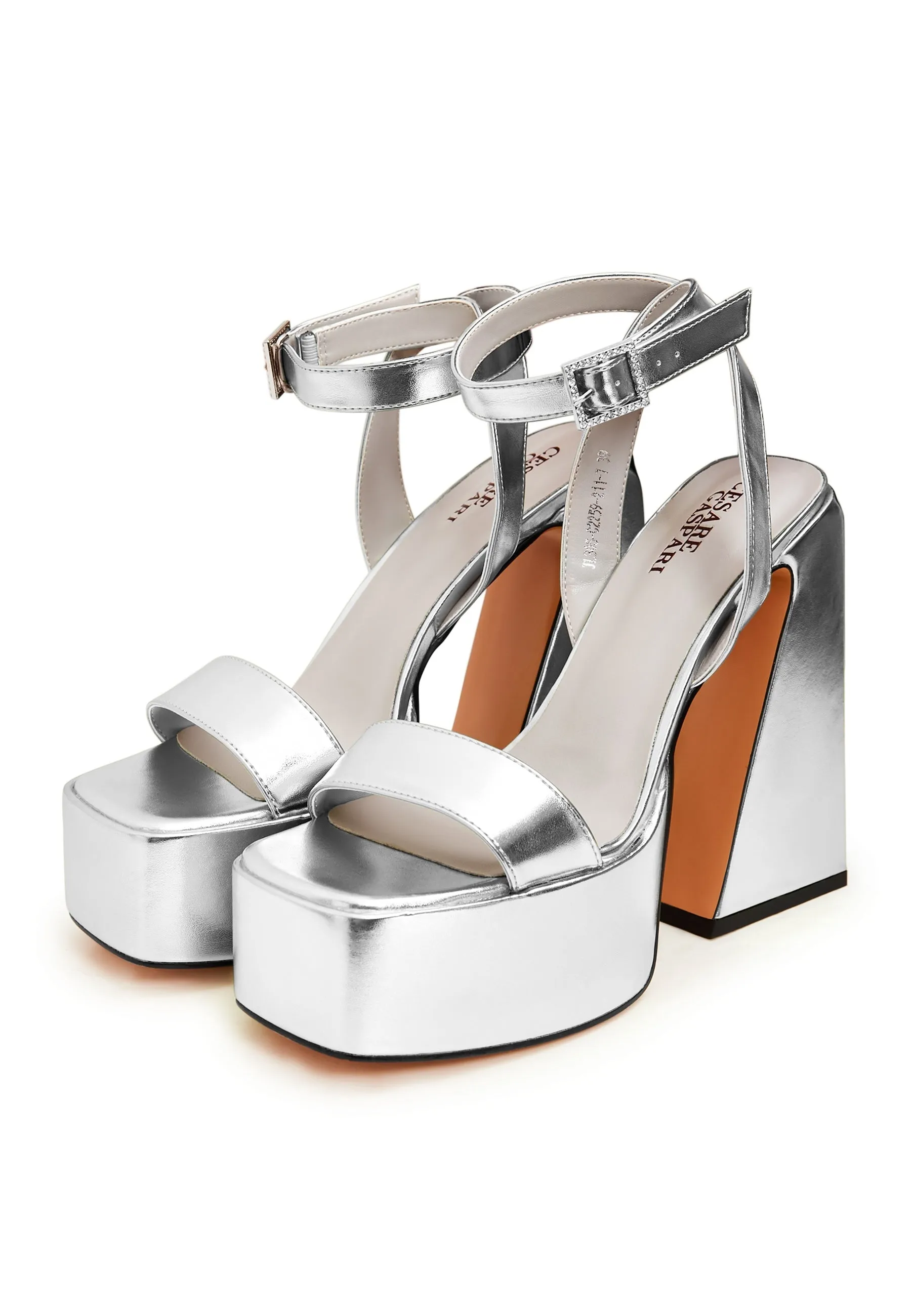 Elevated Elegance Sandals - Silver