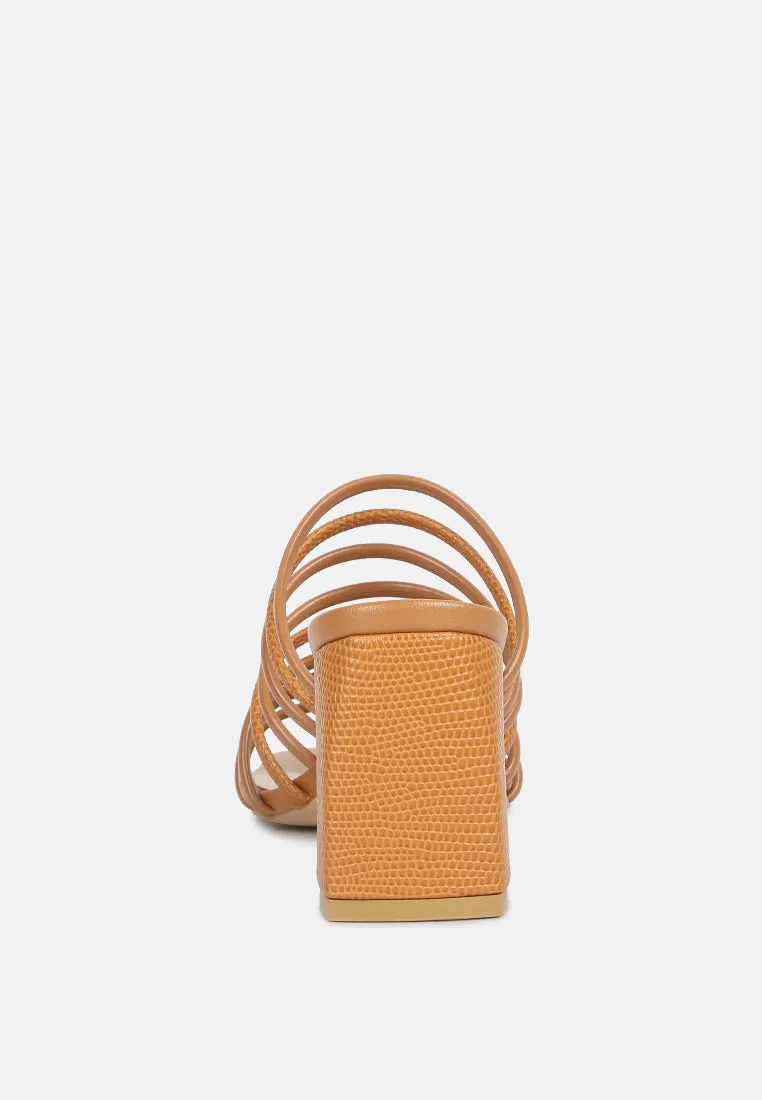 Fairleigh Strappy Slip On Sandals