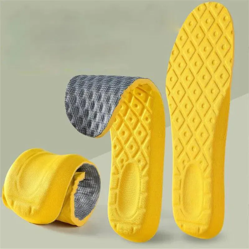 Men's Orthopedic Memory Foam Insoles for Support and Comfort