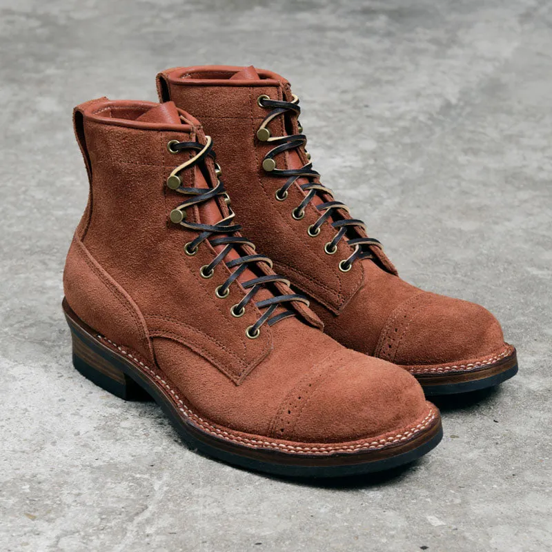 Men's Suede Logger Boots