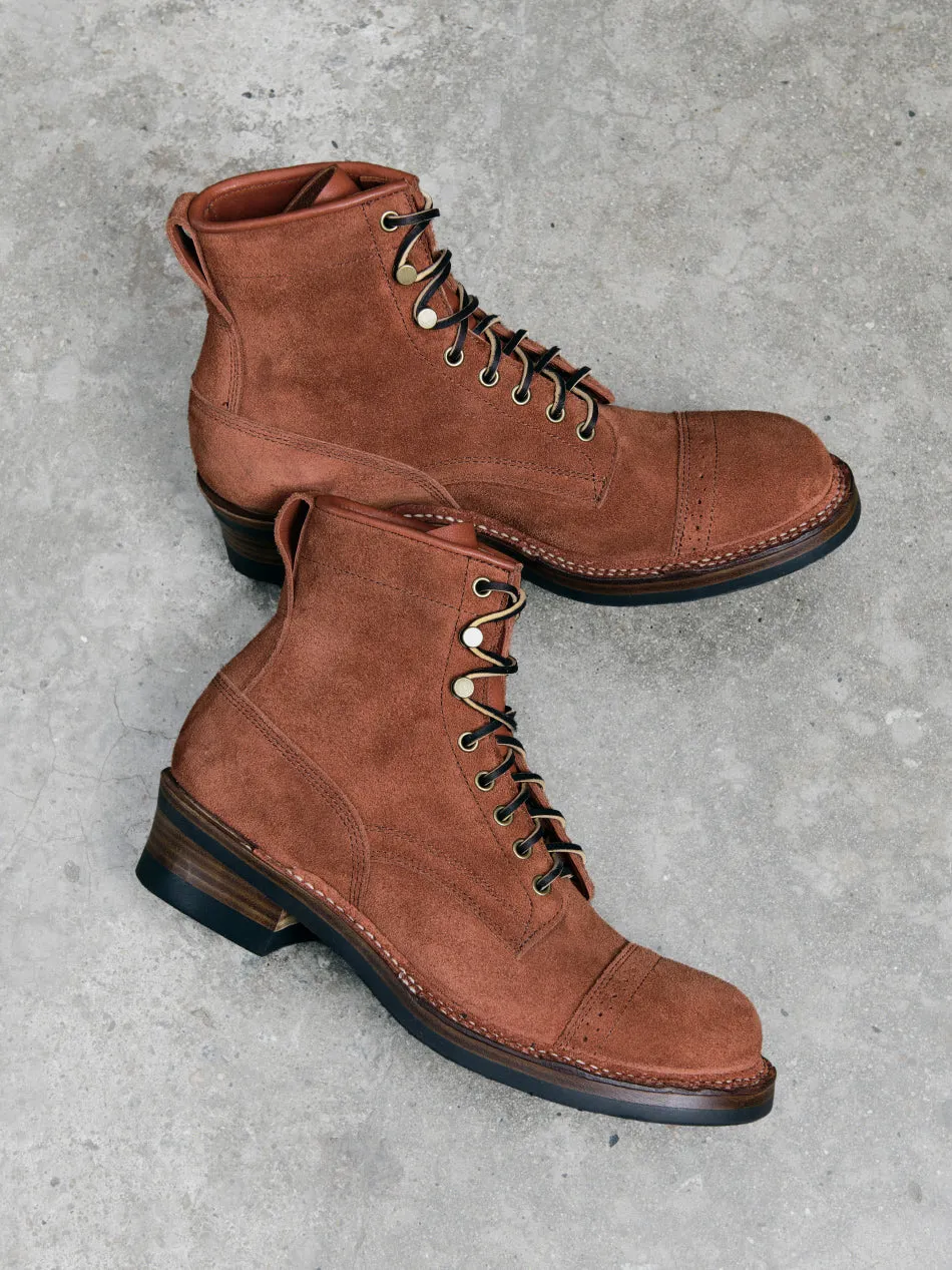 Men's Suede Logger Boots