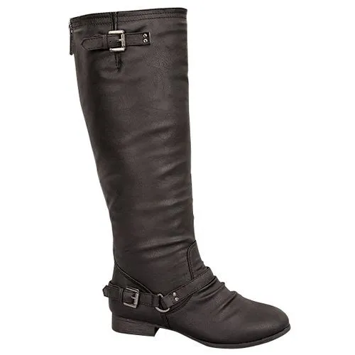 Monogrammed Riding Boots