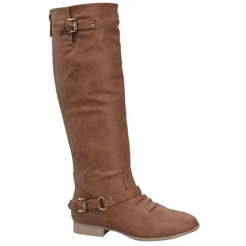 Monogrammed Riding Boots