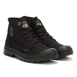 Palladium Pampa Hi Mono Chrome Black Boots