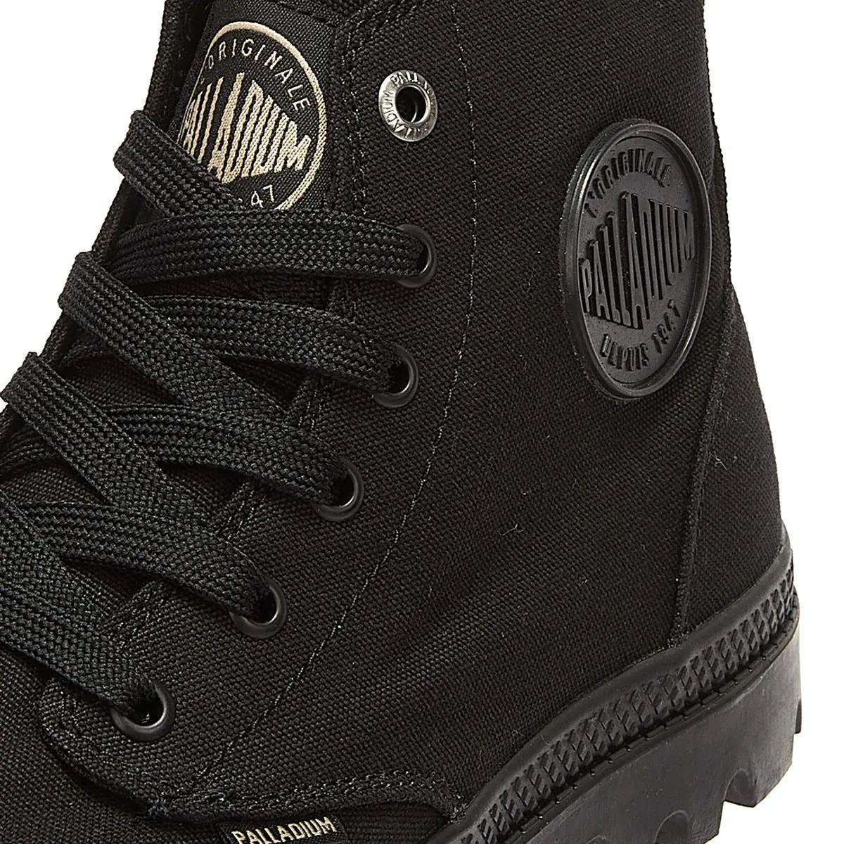 Palladium Pampa Hi Mono Chrome Black Boots