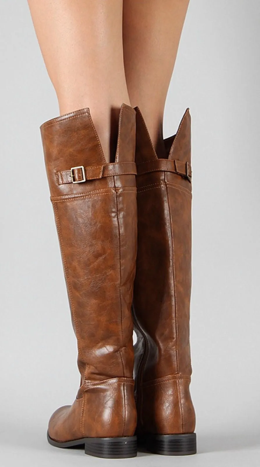 Tall Riding Boots - Tan - $20