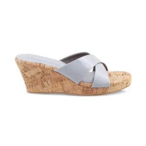 The Simmy Grey Women's Dress Wedges Tresmode