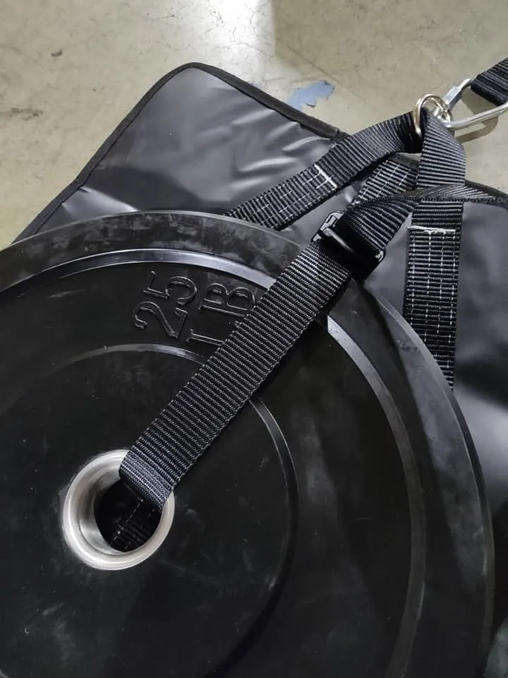 Workout Sled: Portable and Lightweight with Straps